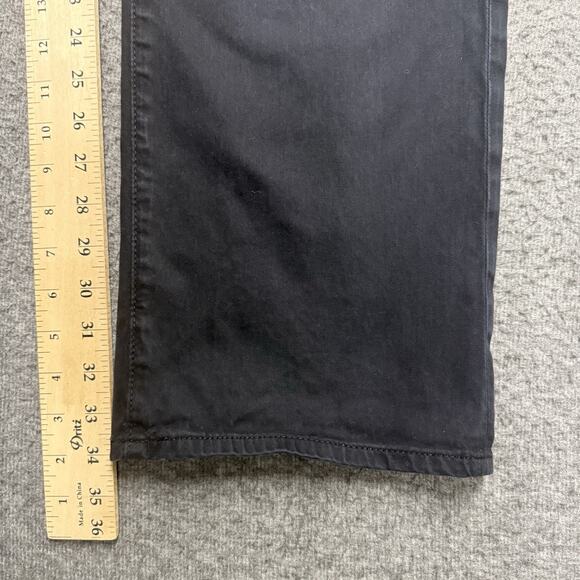 AG Adriano Goldschmied Protege Jeans Mens 38x24 Black Straight Pants - Picture 8 of 8